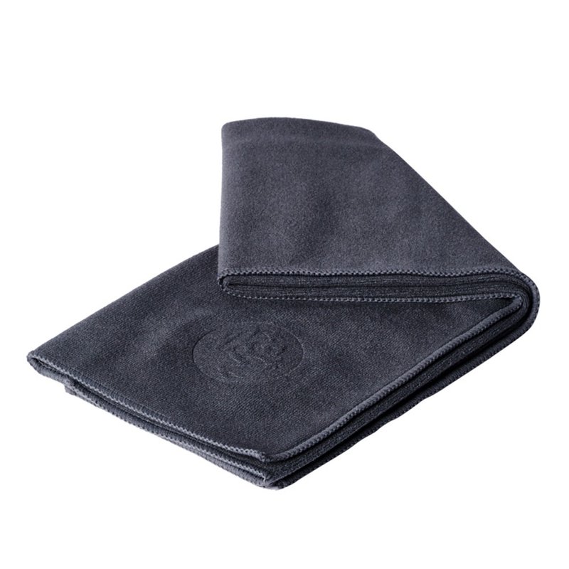 【Manduka】eQua Hand Towel 瑜珈手巾 - Thunder (濕止滑) - 運動配件 - 聚酯纖維 灰色