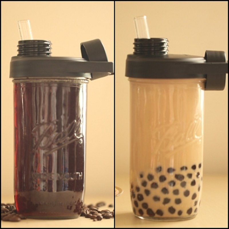 Customized patented glass bouncing straw, heat-resistant glass straw, tumbler, straw - อื่นๆ - แก้ว สีเงิน