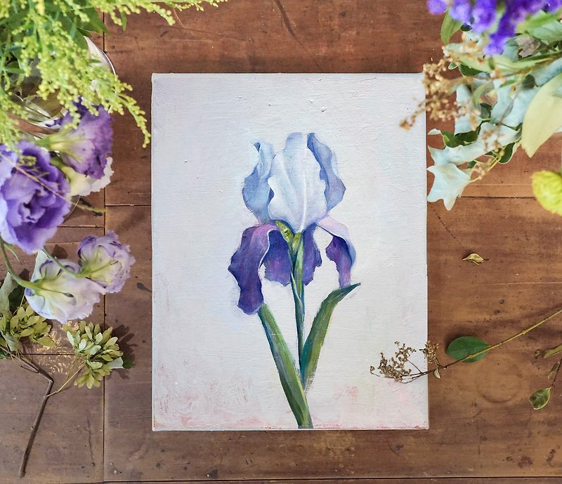 Flowers and Plants / Acrylic Painting Class / One-person class / Self-selected theme / Completed in one class - Illustration, Painting & Calligraphy - Acrylic 