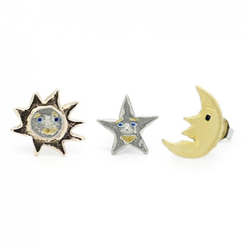Universe Universe / Earrings PA070 - Earrings & Clip-ons - Other Metals Gold