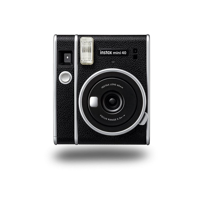 (Pre-Order) FUJIFILM instax mini 40 Polaroid Camera + Free Film - กล้อง - วัสดุอื่นๆ สีดำ