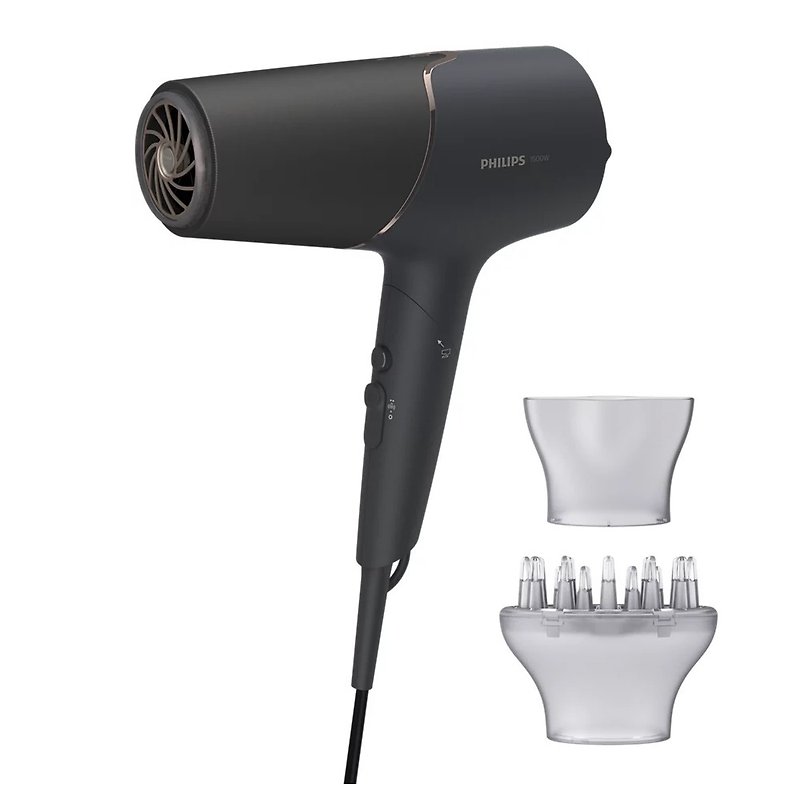 10% off when placing an order and get a free air cushion massage comb (Philips BHD538/21 smart hair care mineral negative ion hair dryer) - Makeup Brushes - Other Materials Black