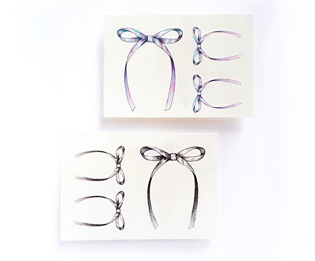 Cute Lavender Bow Sticker for Sale by The Sticker Shop
