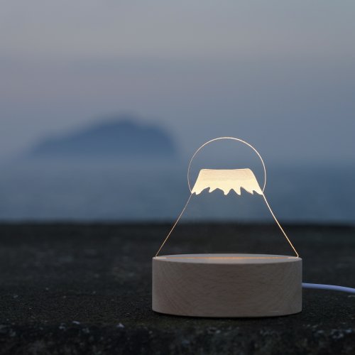 LIGHTO 光印樣 【富士山 / 小夜燈】- 可客製化中英文