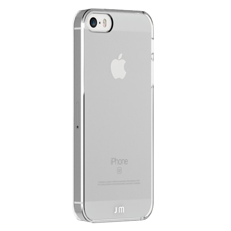 J | M TENC™キングス新しい服（裸の王様）自動修復ケース-iPhone5 / 5S / SE（霧を通して）PC-158MC - スマホケース - プラスチック ホワイト