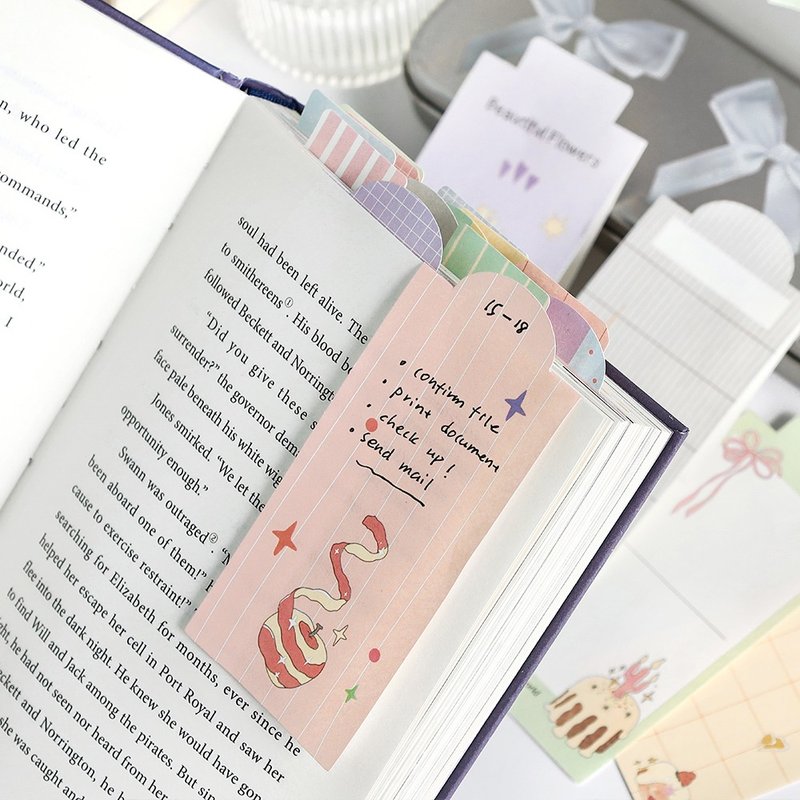 InfeelMe warm air gentle note series diy handbook decoration writing paper index bookmark note paper - Sticky Notes & Notepads - Paper 