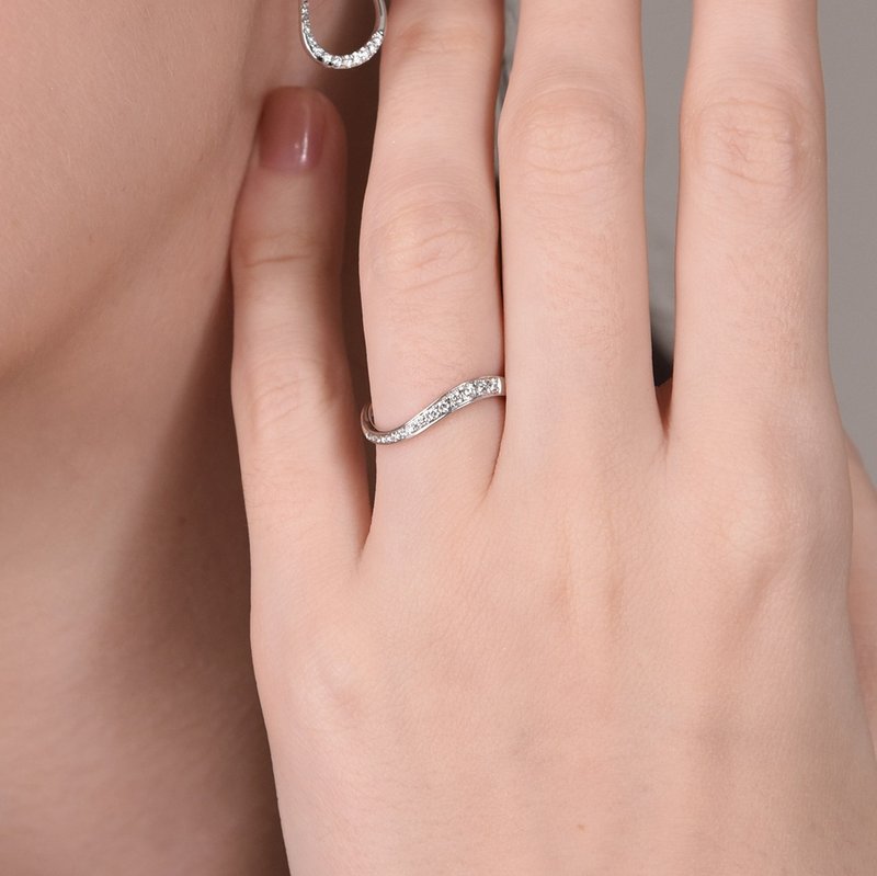 Stratosphere 18K鑽石戒指 - 戒指 - 鑽石 白色