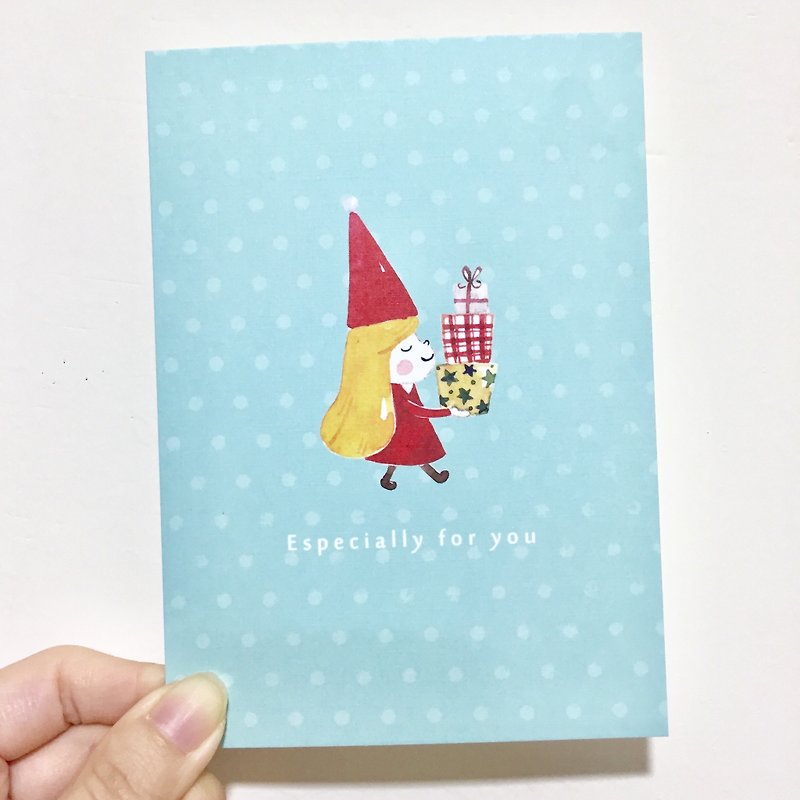 Especially for you Christmas postcard - Cards & Postcards - Paper 