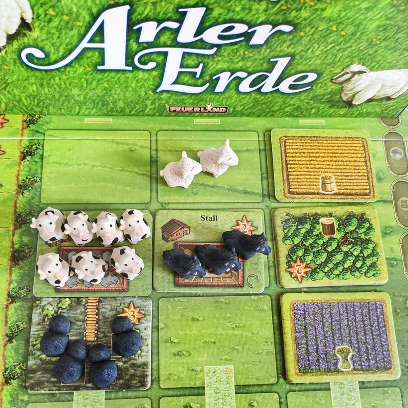 與 Fields of Arle 棋盤遊戲兼容的豪華資源代幣。 - 桌遊/牌卡 - 其他材質 