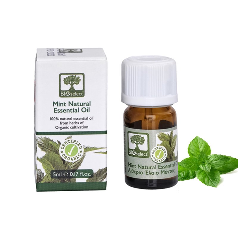 Greece BIOselect (100% pure organic certified essential oil) wild peppermint essential oil - น้ำหอม - พืช/ดอกไม้ 