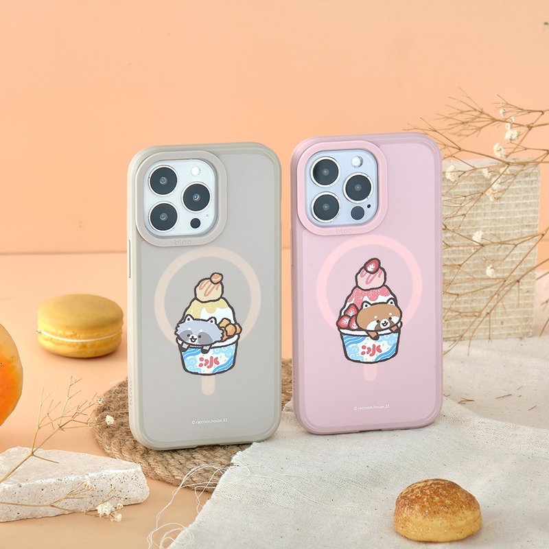 浣熊菓子屋刨冰系列峽谷強悍MagSafe iPhone手機殼 - 手機殼/手機套 - 矽膠 多色