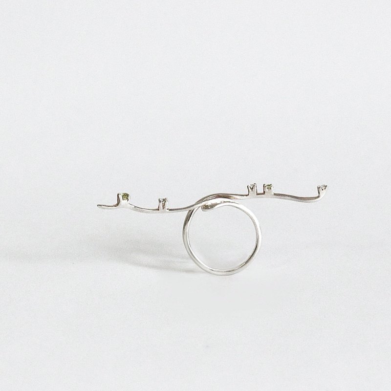Special Willowy ring - 戒指 - 純銀 