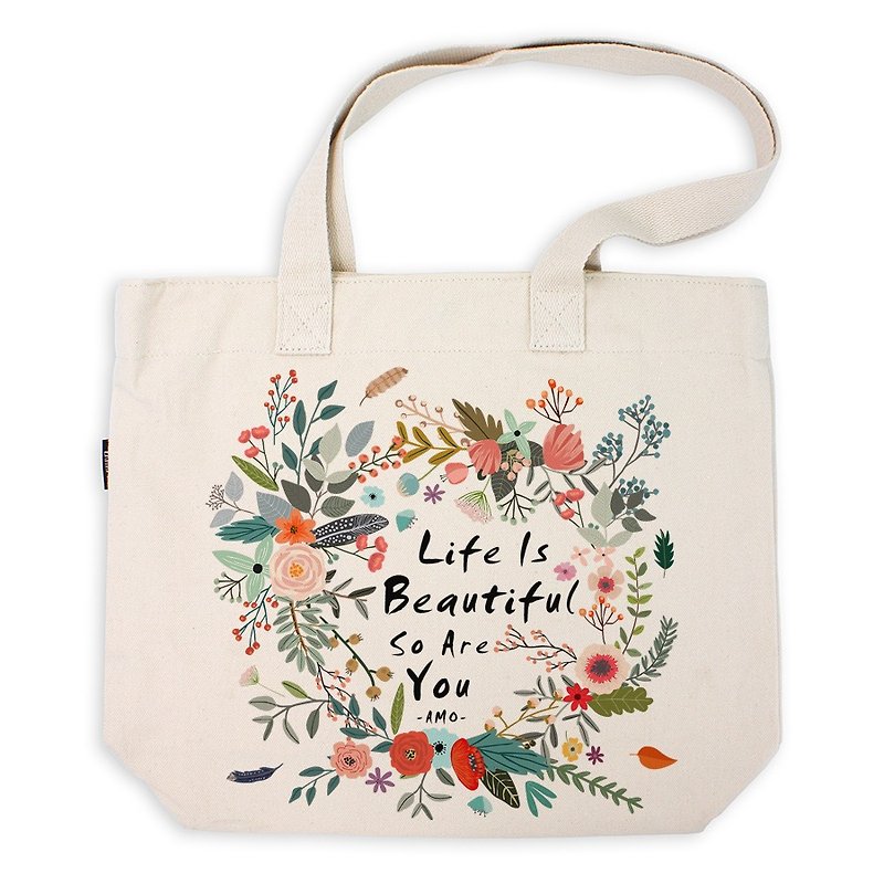 AMO®Original Tote Bags/YOU ARE SO BEAUTIFUL - Messenger Bags & Sling Bags - Cotton & Hemp 