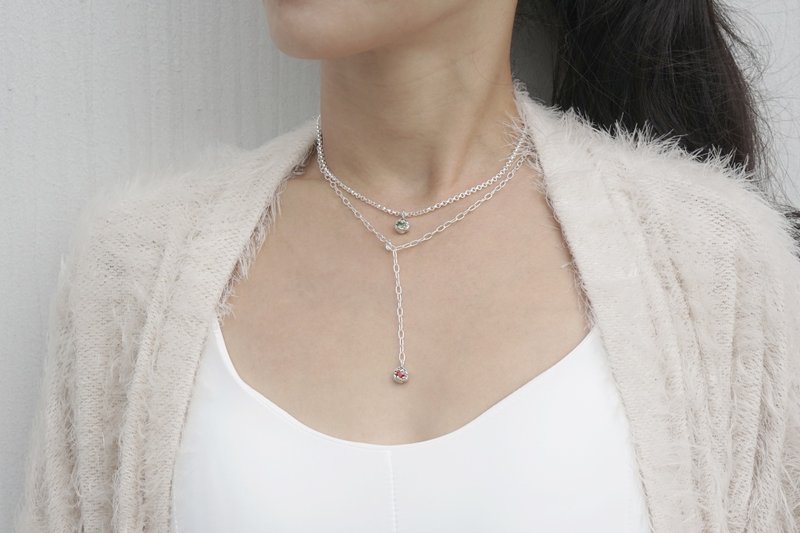 discover yourself necklace - Necklaces - Sterling Silver Silver