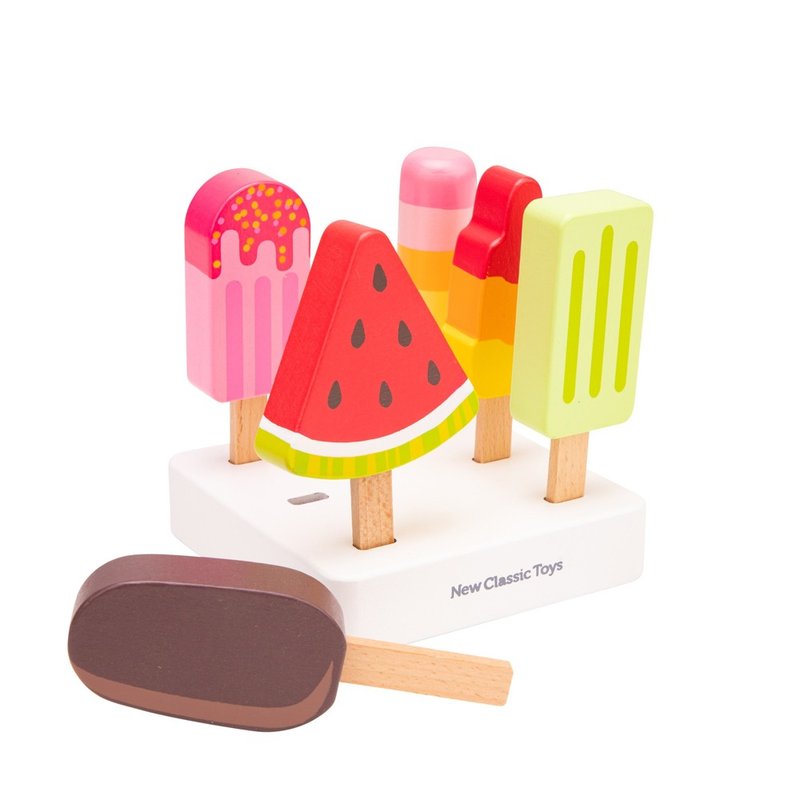 【Netherlands New Classic Toys】Fresh Fruit Ice Cream Feast Set-10631 - ของเล่นเด็ก - ไม้ 