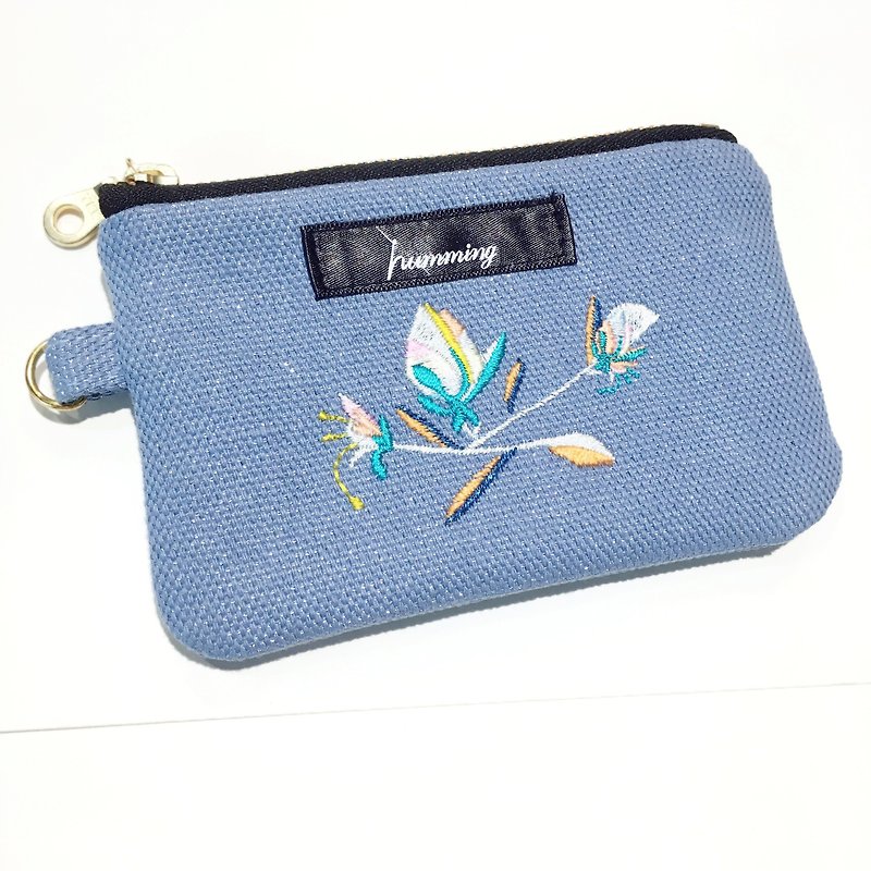 humming wallet - small flower ceremony - Clutch Bags - Thread 