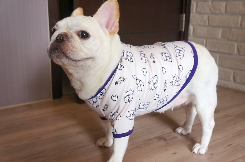 Round Collar Pet Clothing-Hello Fubao XL (Apricot) - Clothing & Accessories - Other Materials 
