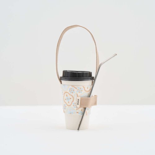 印花樂 inBlooom 飲料杯吸管提帶/玻璃海棠/暖陽甜杏