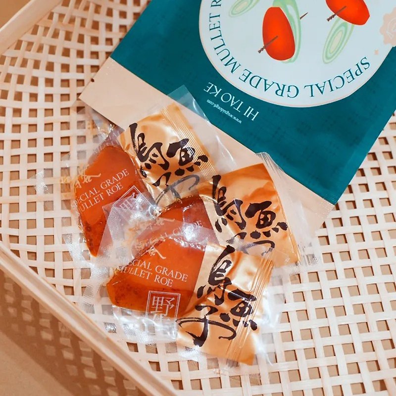 Haitaoke│Family Pack-Mullet Roe│Little Liuqiu Souvenir - Prepared Foods - Fresh Ingredients Brown