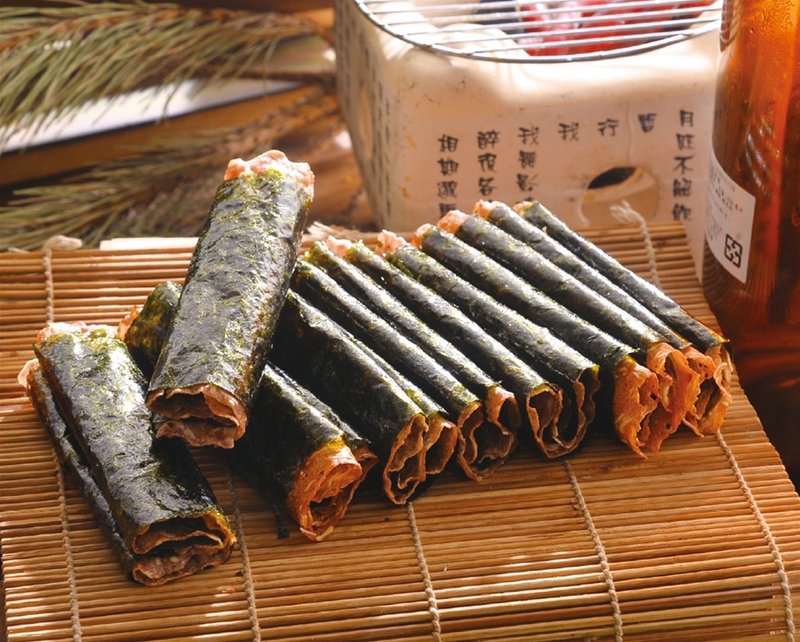 【特惠】脆片海苔黃金燒三盒組-原味熱銷第一名  小孩最愛120g - 肉乾/肉鬆 - 其他材質 