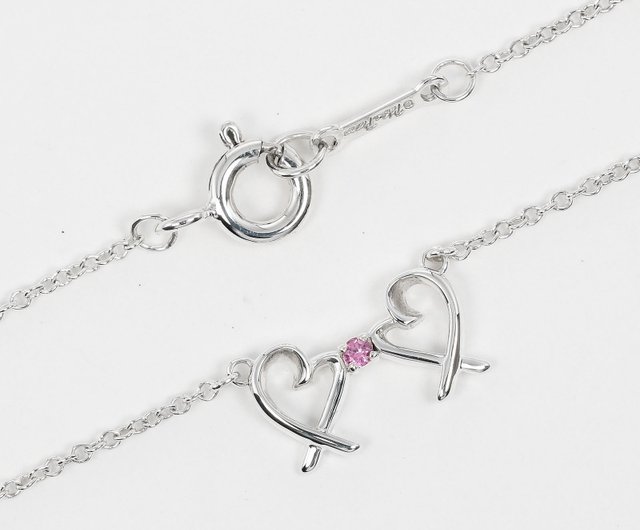 Tiffany & Co. ダブルラビング ハート シルバー925 ネックレス ティファニー ダブルラビングハート ネックレス SV925 シルバー