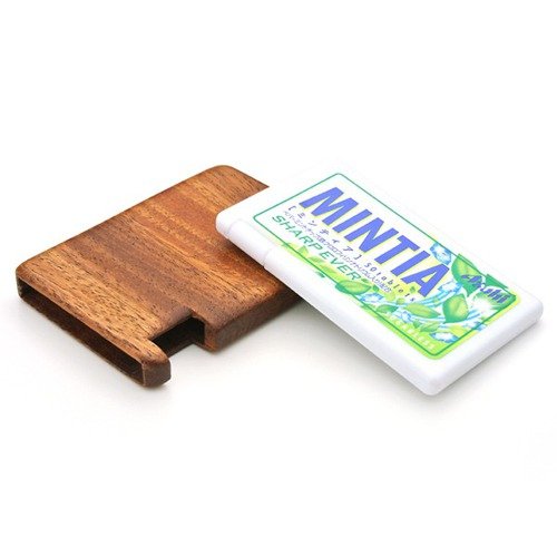 Wood & Leather Goods LIFE 木で作った MINTIA専用木製ケース
