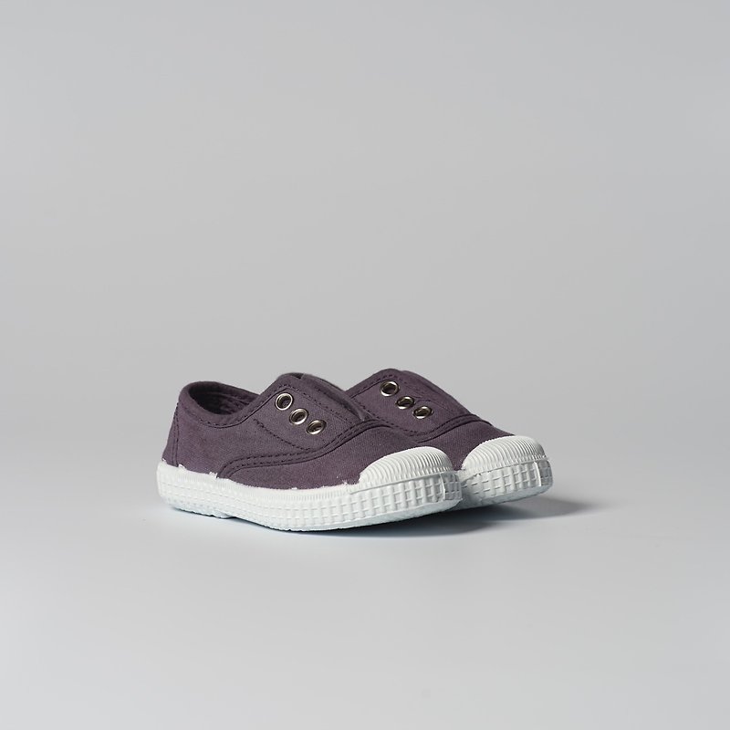 西班牙國民帆布鞋 CIENTA 70997 35 深紫色 經典布料 童鞋 - 童裝鞋 - 棉．麻 紫色