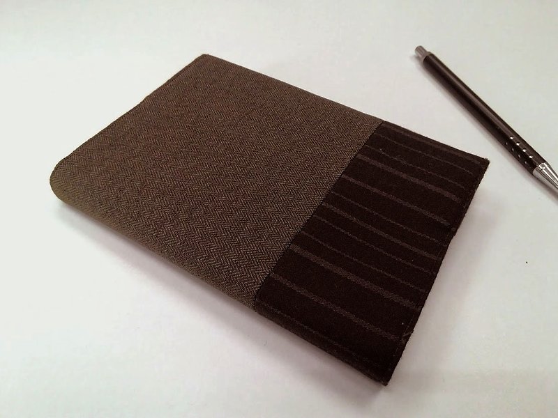Exquisite A6 cloth book clothing ~ brown (single product) B04-039 - Notebooks & Journals - Other Materials 