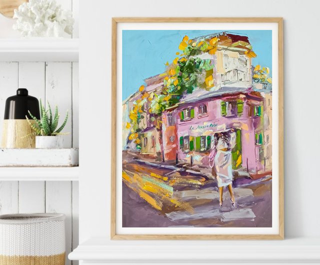 パリ 絵画 油絵