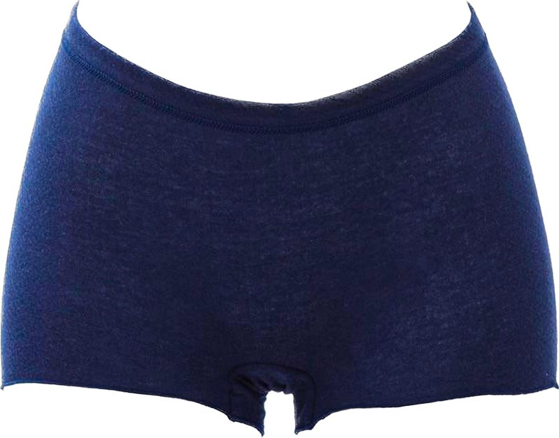 Made in Japan Cotton 100% boyshort panty, soft, stretchy, gentle, sensitive skin - Women's Underwear - Cotton & Hemp Blue