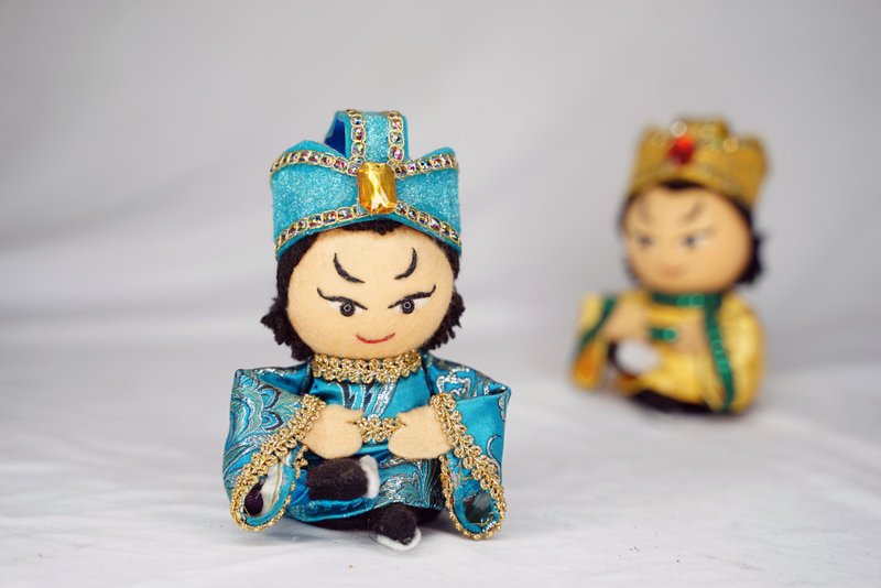 【King Guangze】Little Buwa - Stuffed Dolls & Figurines - Cotton & Hemp Yellow