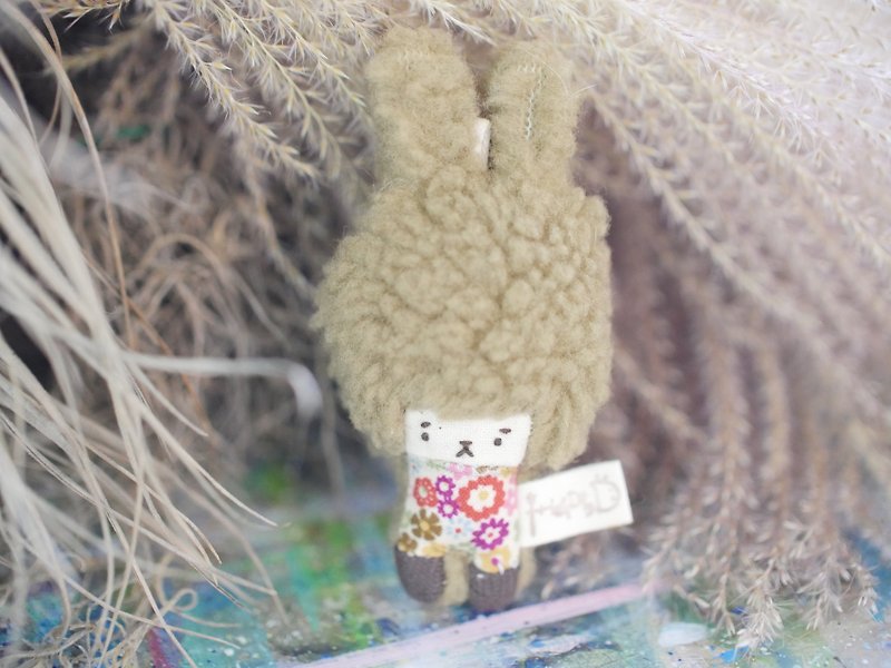 Mini Bunny - Coffee Hair - Star Garden - 2018170 - Charms - Cotton & Hemp Khaki