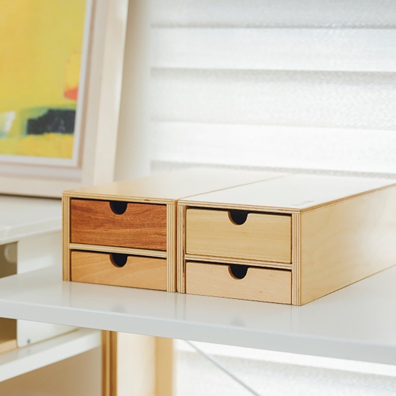 實木抽屜式收納【小】 - 居家收納/收納盒/儲物盒 - 木頭 多色