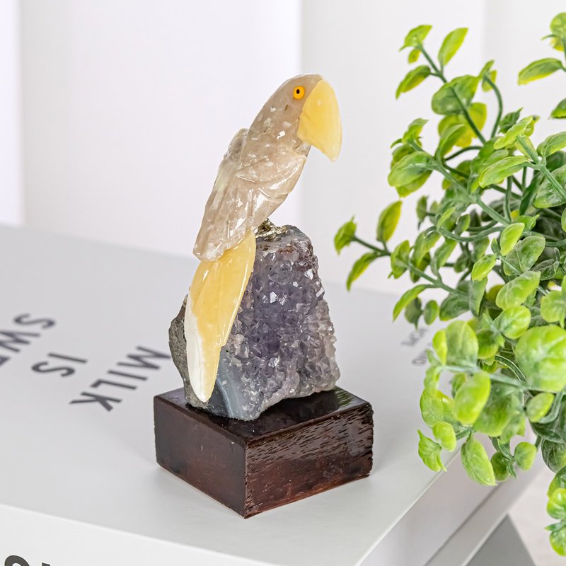 巴西許願鳥 34 - 擺飾/家飾品 - 水晶 多色