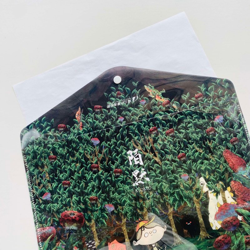 國美館衍生文創小物 陌默資料袋 - 文件夾/資料夾 - 其他材質 黑色