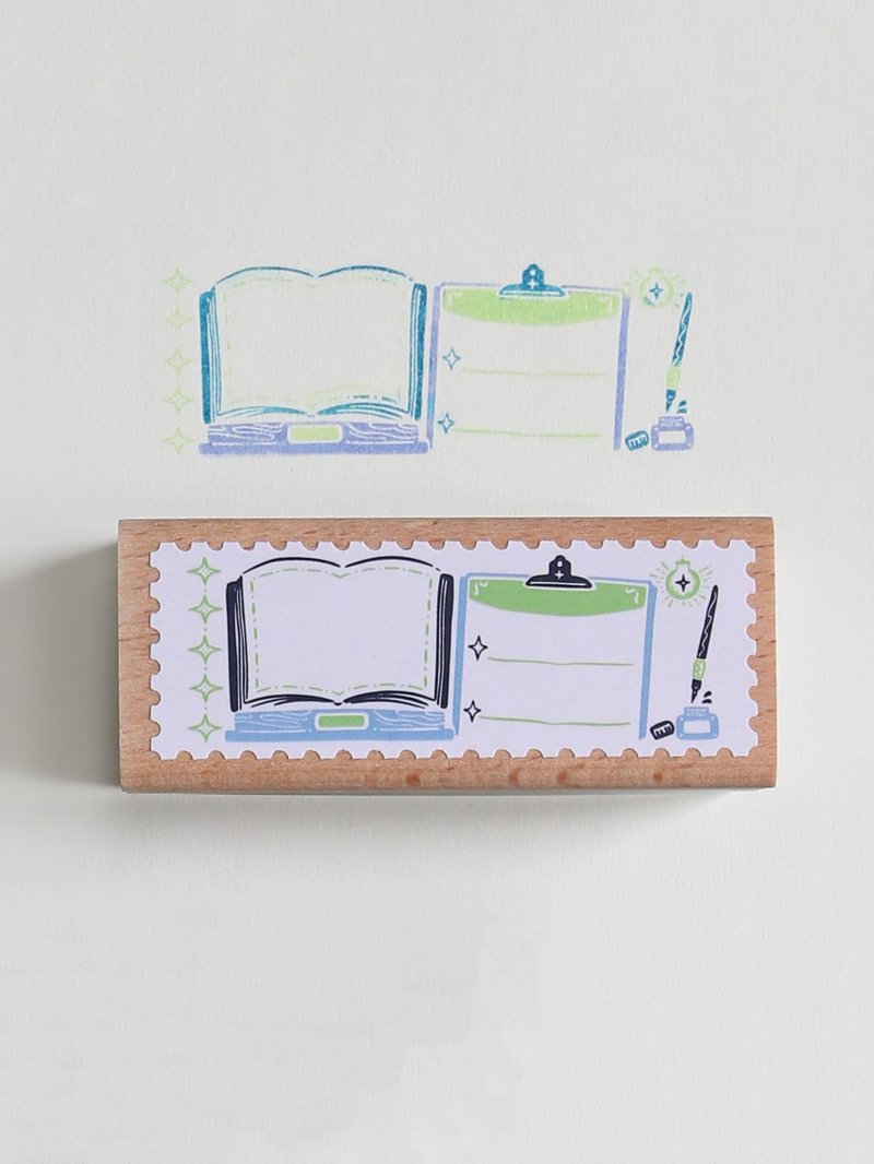 閱讀時間 原創自由拼色印章 日本TaiyopineFineColor製造 - 印章/印台 - 木頭 