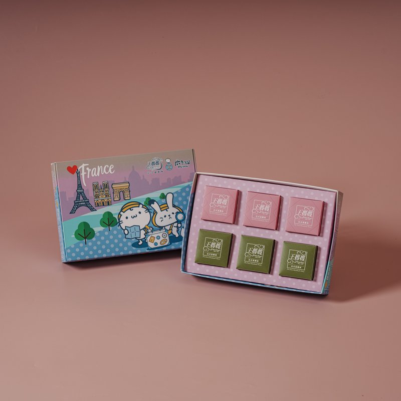 王媽媽雙色抺茶鳯凰禮盒６入 - 蛋糕/甜點 - 其他材質 
