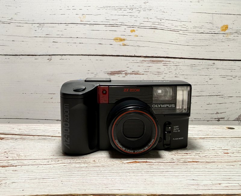 OLYMPUS 2X ZOOM Film Camera - Cameras - Other Metals Black