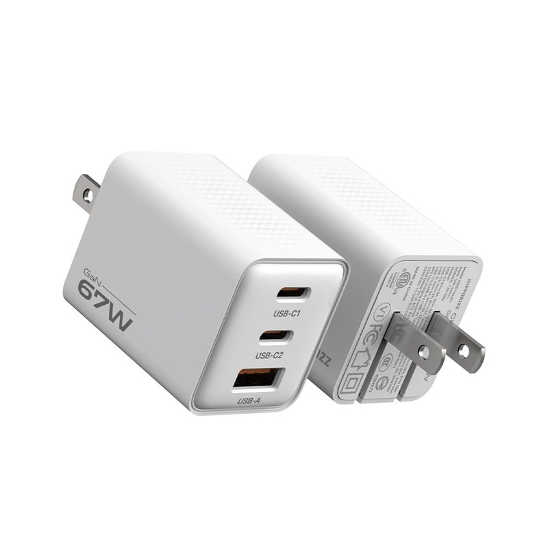 Hipporizz Chargo 67W 氮化鎵快充充電器 - 科技小物 - 塑膠 白色