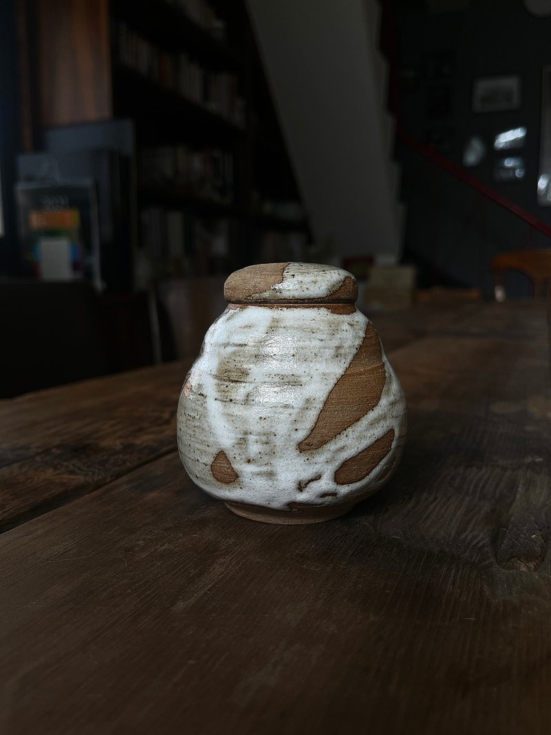流白 茶席 茶倉 茶罐 零四 | 陶器皿 - 茶壺/茶杯/茶具 - 陶 白色