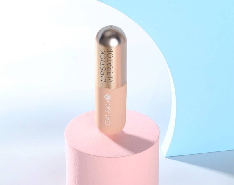 GALAKU Capsule Enhanced Lipstick Vibrating Egg Heartbeat Version/AI Version Champagne Gold/Wine Red Sex Toys - สินค้าผู้ใหญ่ - ซิลิคอน หลากหลายสี