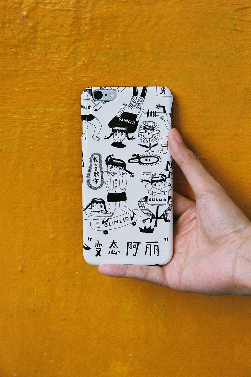 Lin Li mother OLINLIO original Ali iPhone phone case model can be customized - Phone Cases - Plastic 