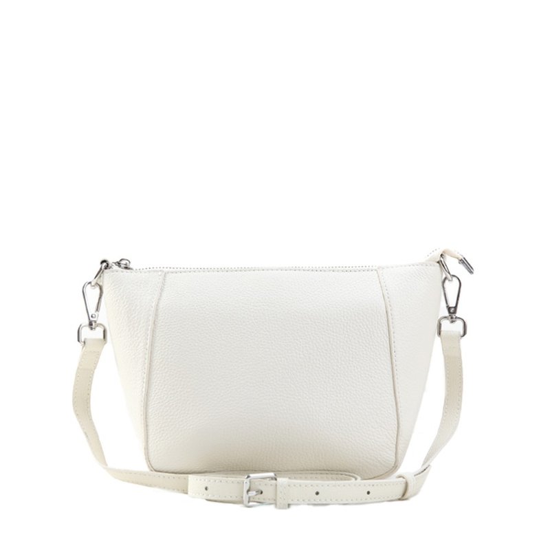 Roberta di Camerino FRIEDA DOUBLE FUNCTION BAG - Handbags & Totes - Genuine Leather White