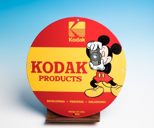 Sang Hui Company KODAK Kodak X Disney Mickey Mouse 1960s Antique