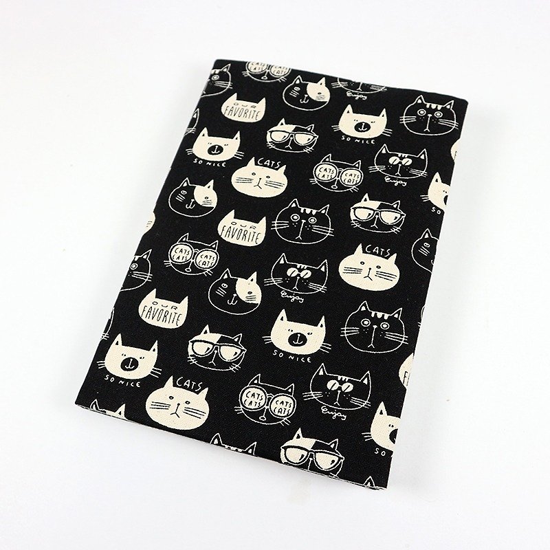 Cloth Book Cloth Book - Variety Cat (Black) - Notebooks & Journals - Cotton & Hemp Black