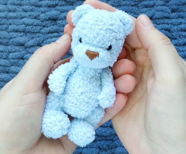 tiny-doll （くま）作品ページ ミニチュアあみぐるみミニチュア