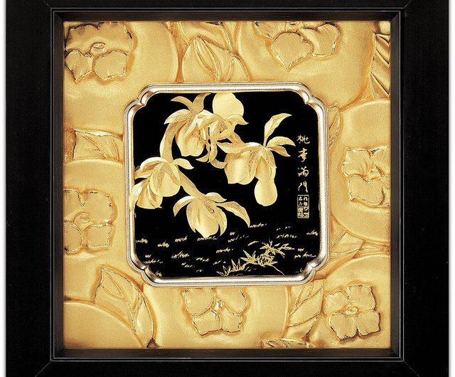 極美プリマアートPRIMA ART24Kfine GOLD　99.9壁掛け置物額 i-img1200x1200-
