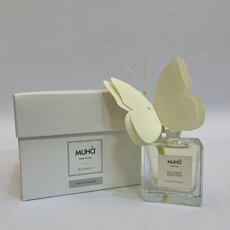 MUHà穆哈香氛 白蝴蝶-晨光暖棉 50ml - 香氛/精油/擴香 - 精油 白色
