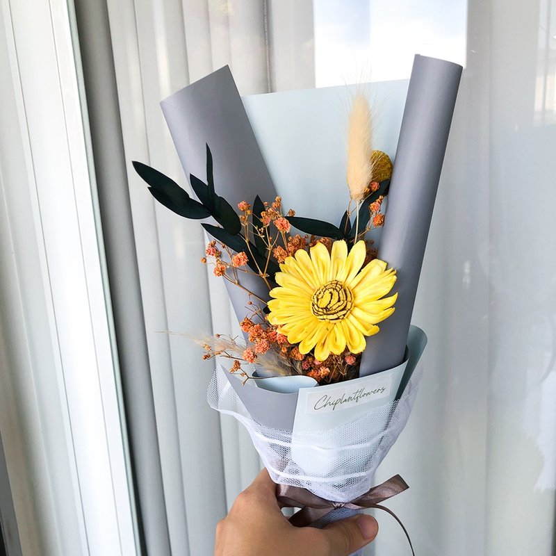 【竒植花物】情人節花束 畢業花束 生日禮物 乾燥花束 - 乾燥花/永生花 - 植物．花 