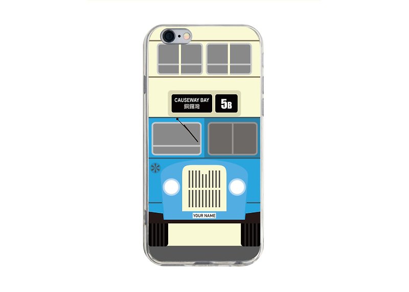 香港巴士 B款 iPhone 13 Pro Max 12 11 XS XR X SE 三星S21 Note - 手機殼/手機套 - 塑膠 多色